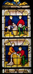 Fenêtre des Marchands de Tissus (détail)
