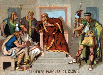 Les derniers mots de Clovis : 