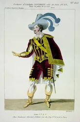 Costume pour Adolphe Nourrit (1802-39) dans le rôle de Don Giovanni dans l