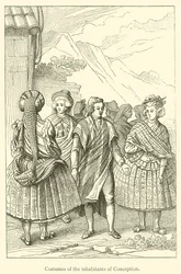 Costumes des habitants de Conception