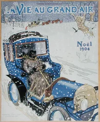 Couverture du numéro de Noël du magazine 