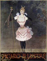 Danseuse - couverture du "Figaro Illustré", s.d.