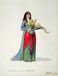 Fille de sultans, période ottomane, troisième quart du XVIIIe siècle