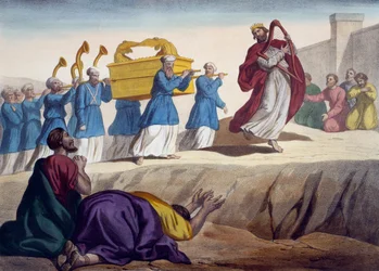 David escortant l