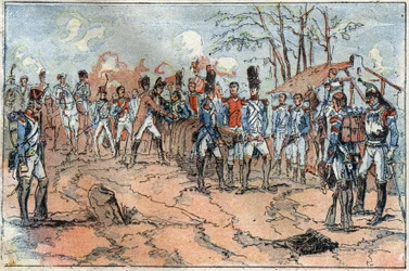 Mort du maréchal Jean Lannes (1769-1809) à la bataille d