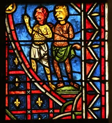 Les démons regardent Théophile