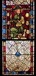 St Jacques : grisaille de la Chapelle du Château, Rouen?
