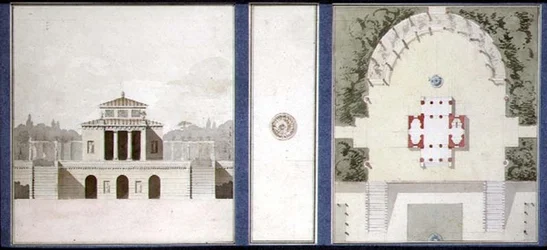 Conception pour un monument, c.1825