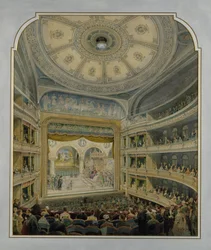 Conception pour un théâtre, c.1860