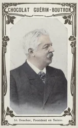 Deucher, Président en Suisse