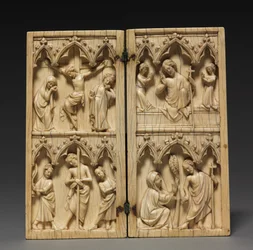 Diptyque : Scènes de la Passion et de l