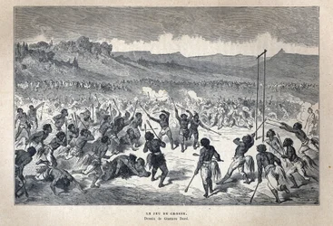 Découverte du Canada : Sport. Le jeu de crosse des Indiens d