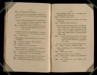 Double page du Salon des Refusés, 1863