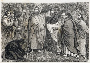 Druides cueillant du gui - dans "Paris à travers les siècles"