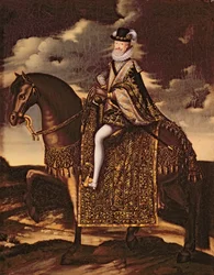 Portrait équestre de Henri IV (1553-1610)