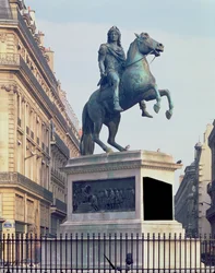 Statue équestre du roi Louis XIV (1816-22) (bronze)