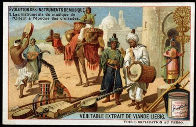 Évolution des instruments de musique : Instruments de musique arabes de l