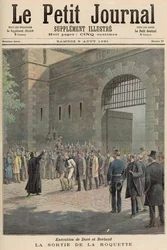 Exécution de Dore et Berland : Départ de La Roquette, de 