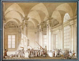 Exposition de lunettes astronomiques et d