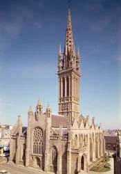 Vue extérieure de la Chapelle du Kreisker, XIVe-XVe siècle