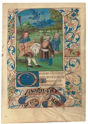 F. 37 Annonciation aux bergers, c.1480