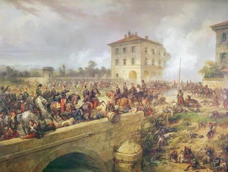 Combat au pont de Boffalora pendant la bataille de Magenta, 4 juin 1859