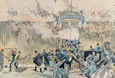Incendie au Bazar de la Charité, 4 mai 1897, de Le Pèlerin, 1897