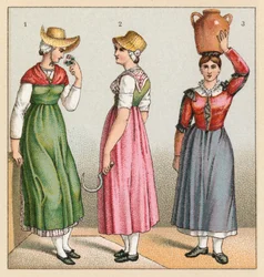 Costume de la France XIXe siècle