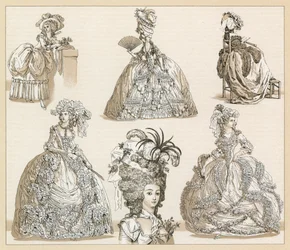 Costume français du XVIIIe siècle
