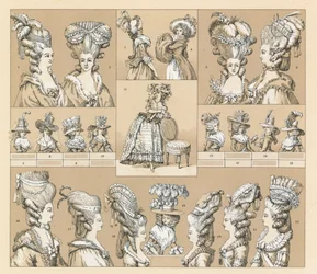 Costume français du XVIIIe siècle