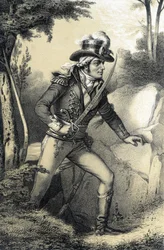 François-Athanase de Charette de la Contrie (François Athanase) (1763-1796) - dans « Galerie historique de la Révolution française » par Albert? Maurin
