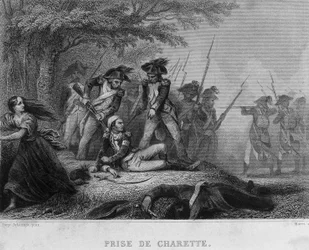 François-Athanase de Charette de la Contrie (1763-1796) - dans "Révolution française" par Thiers. 19e siècle