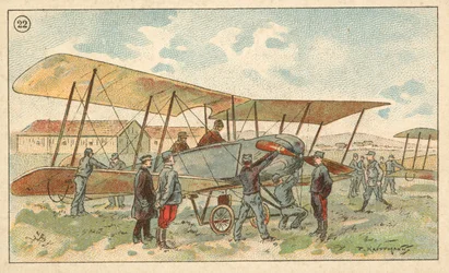 Biplan militaire français