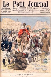 Expédition de reconnaissance française dans le sud du Maroc Illustration pour Le Petit Journal, décembre 1906