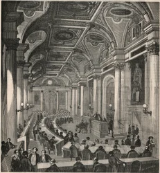 Grande salle des réunions au Conseil d