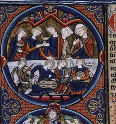 Banquet avec musiciens, de la 