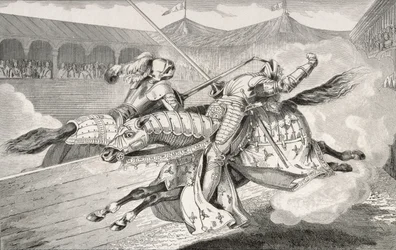Henri II (1519-59) est mortellement blessé lors d