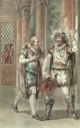 Henri IV conversant avec Sully