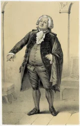 Honoré Gabriel (Honoré-Gabriel) Riqueti, Comte de Mirabeau (1749-1791) - dans «Galerie historique de la Révolution française» par Albert Maurin
