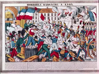 Horrible massacre à Lyon, 9 avril 1834