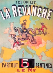 Ici on lit La Revanche partout 5 centimes le n°., 1886