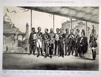 Visiteurs impériaux et royaux à l