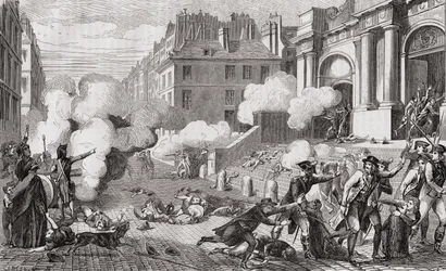 Insurrection du jour du 13 Vendémiaire, An IV, 5 octobre 1795, de 
