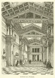 Intérieur de la Walhalla