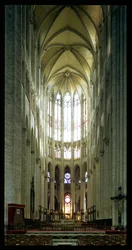 Vue intérieure du chœur, commencé après 1284