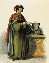 Jacques Coeur (c.1395-1456), marchand français