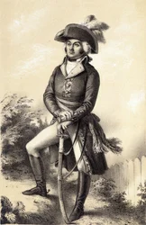 Jean Baptiste Jourdan (1762 - 1833) - dans « Galerie historique de la Révolution française » par Albert Maurin