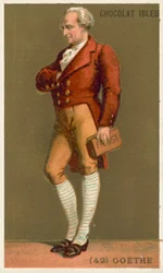 Johann Wolfgang von Goethe, poète, romancier et dramaturge allemand