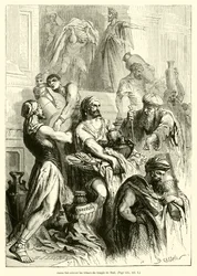Josias fait enlever les trésors du temple de Baal