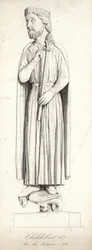 Le roi Childebert Ier de France